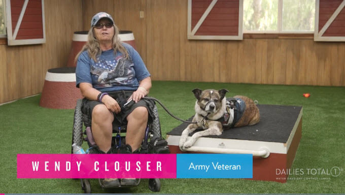 A Veterans Story of Her Service Dog