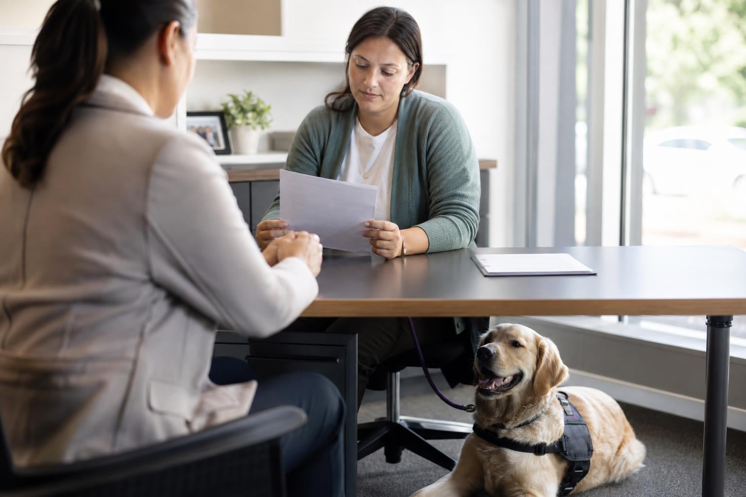 what evidence does hud require for assistance animal
