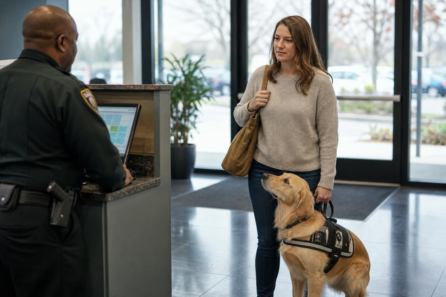 how to choose a service dog vest or id that reduces public confrontation