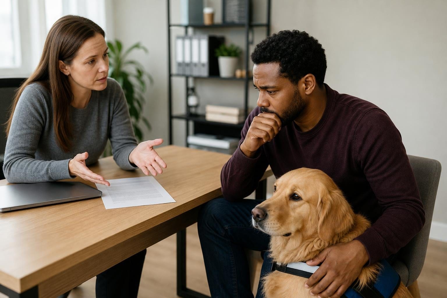 how to address landlord denials of service animal requests legally