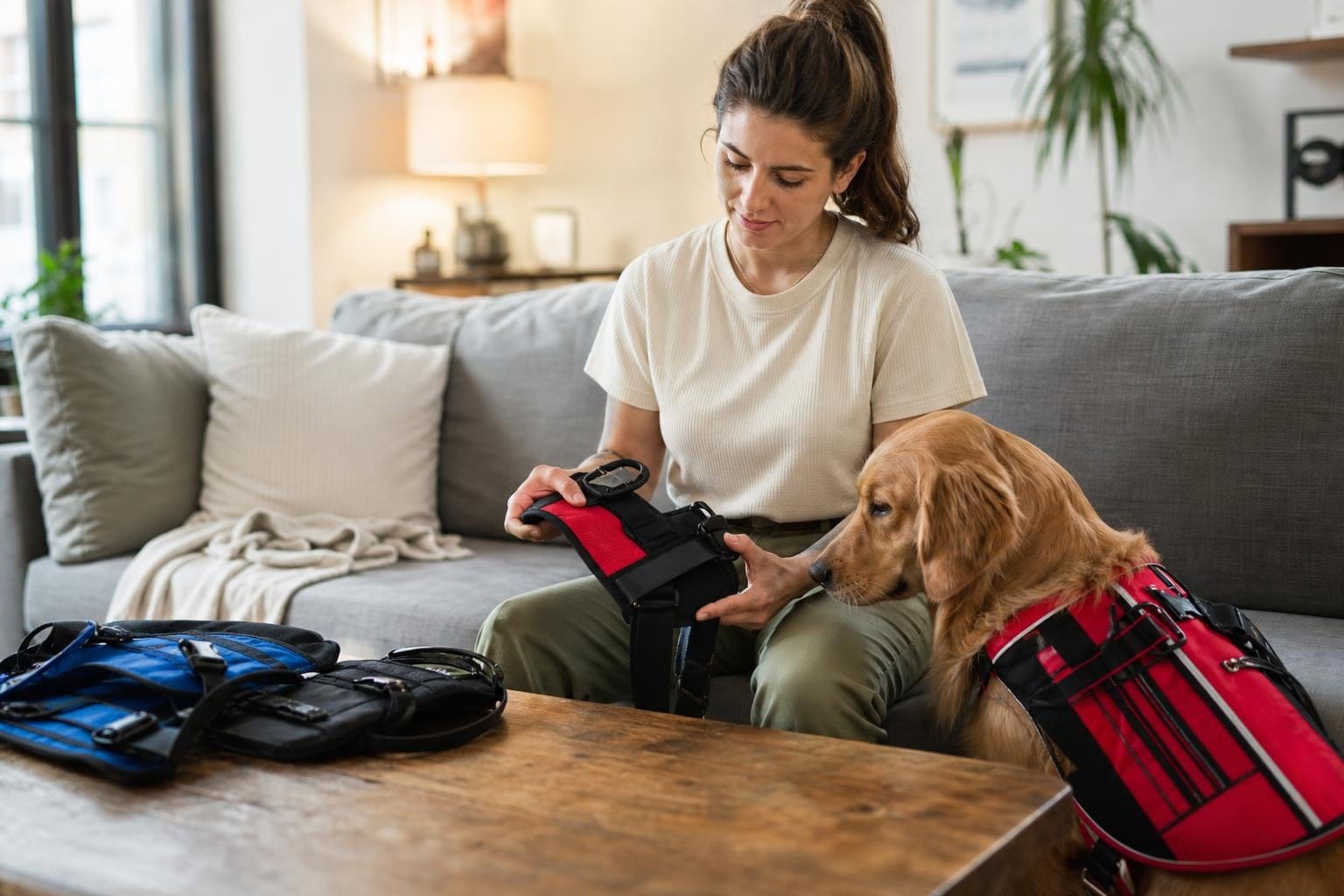 compare service dog registration packages and vest bundles